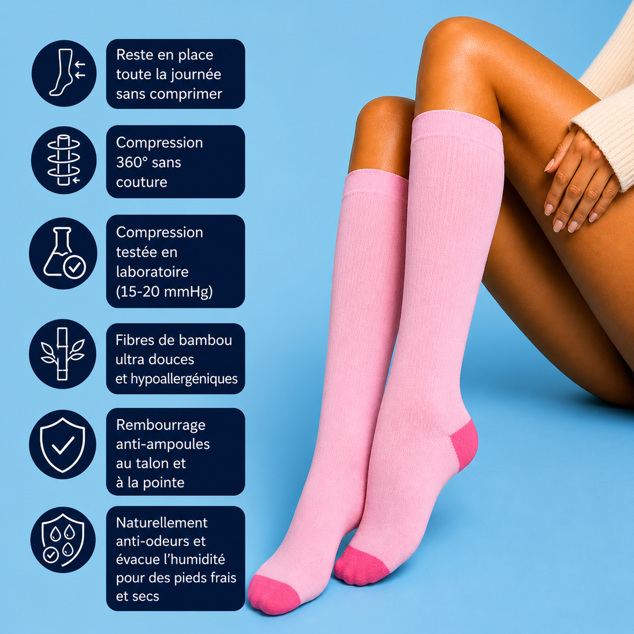 Candy Pop – Chaussettes de compression