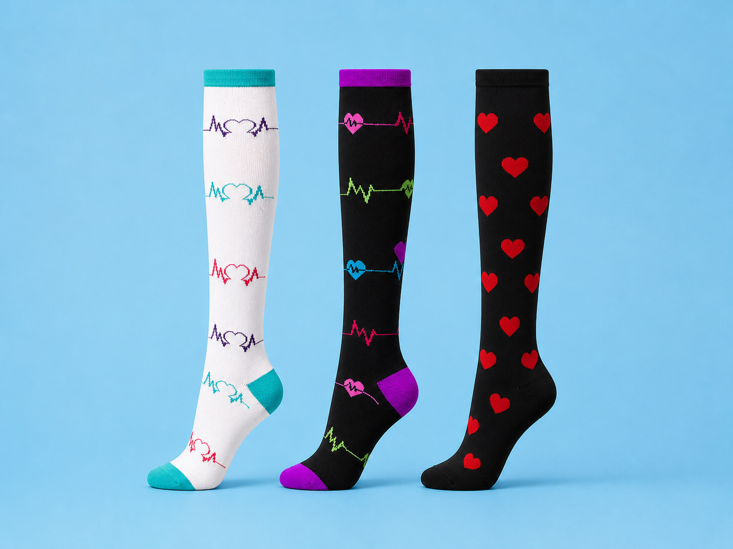 Pack Serenity x3 – Chaussettes de compression